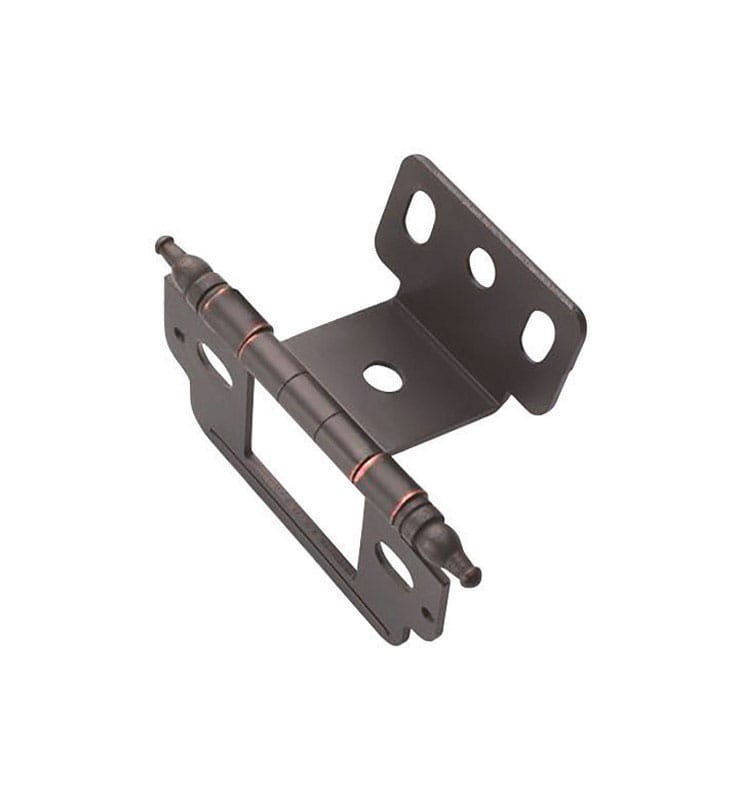 Amerock PK3180TMORB 1 in. W X 2-3/4 in. L Oil Rubbed Bronze Steel Cabinet Hinge 1 pk