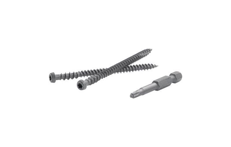 Fastenmaster FMTR3-212-75SLW TrapEase No. 20 X 2-1/2 in. L Woodland Brown Torx Ttap Star Head Composite Deck Screws