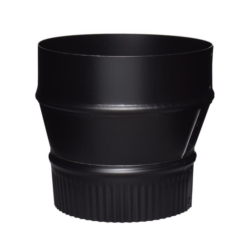 Imperial BM0075 6 in. D X 5 in. D Galvanized Steel Stove Pipe Reducer