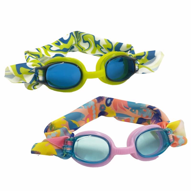 Aqua Swim AQG19217A4 Leisure Assorted Fabric/Mesh Freestyle Goggles