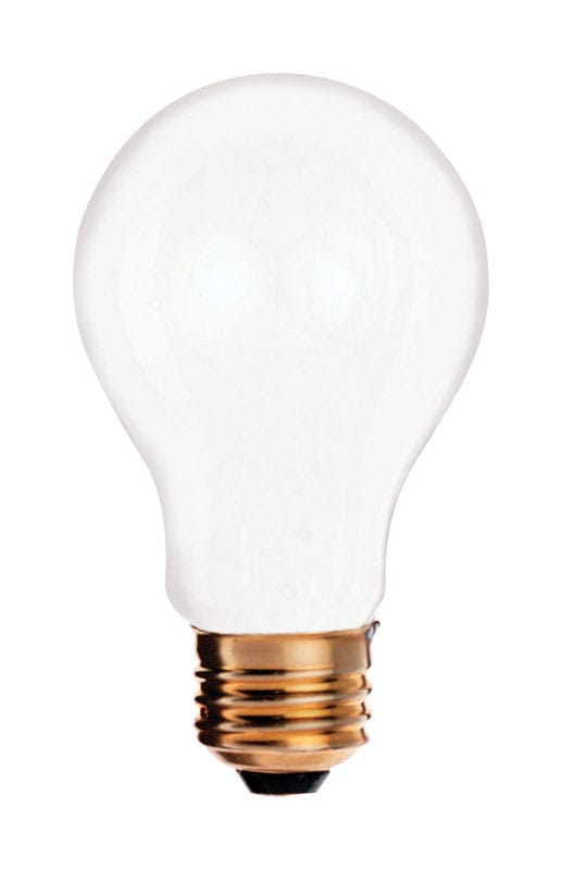 Satco S6050 25 W A19 A-Line Incandescent Bulb E26 (Medium) Soft White 2 pk