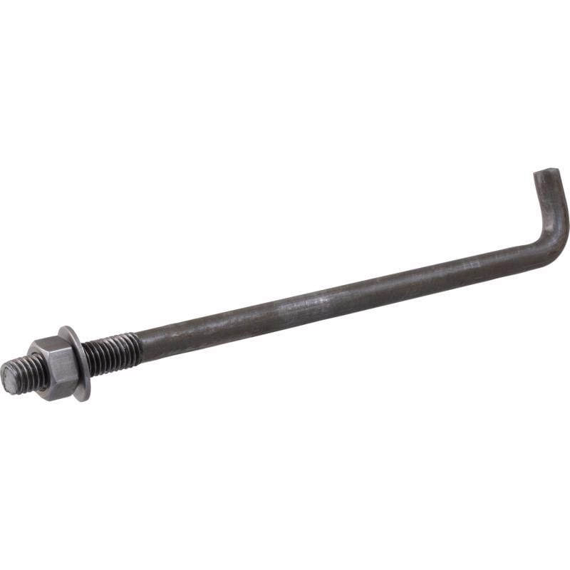 Hillman 260329 1/2 in. D X 10 in. L Steel Round Head Anchor Bolts 25 pk