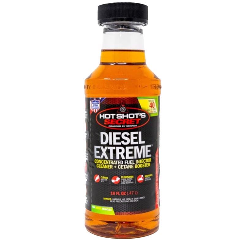 Hot Shot'S Secret PO40416Z Diesel Extreme Diesel Fuel Treatment/Ring Cleaner 16 fl. oz.