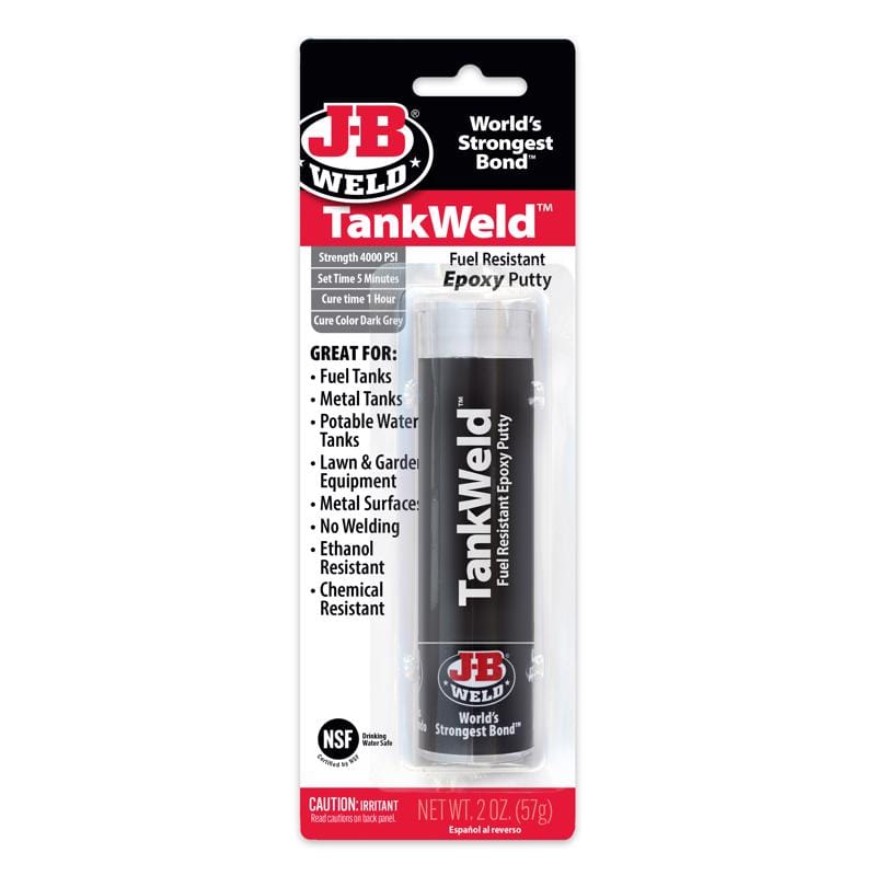 J-B Weld 8217 Putty Epoxy Tankweld 1Oz