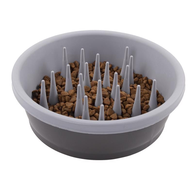 Dexas PW301-432-429 Gray Silicone 48 oz Slow Feeder For Dogs