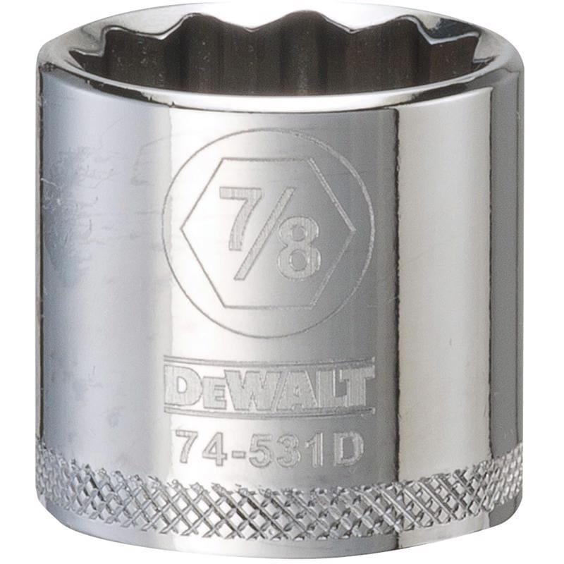 Dewalt DWMT74531OSP 7/8 in. X 3/8 in. drive SAE 12 Point Socket 1 pc