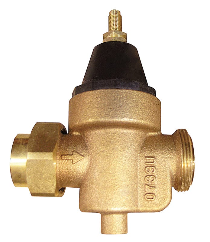 Watts 0960024 3/4 in. Female Threaded Union Bronze Water Pressure Reducing Valve 3/4 in. FNPT 1 pc