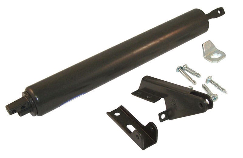Barton Kramer 324BC Powder Coated Black Aluminum Pneumatic Adjustable Door Closer