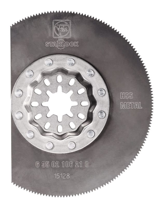 Fein 63502106210 Starlock 3-3/8 in. X 3-3/8 in. L High Speed Steel Segment Saw Blade 1 pk
