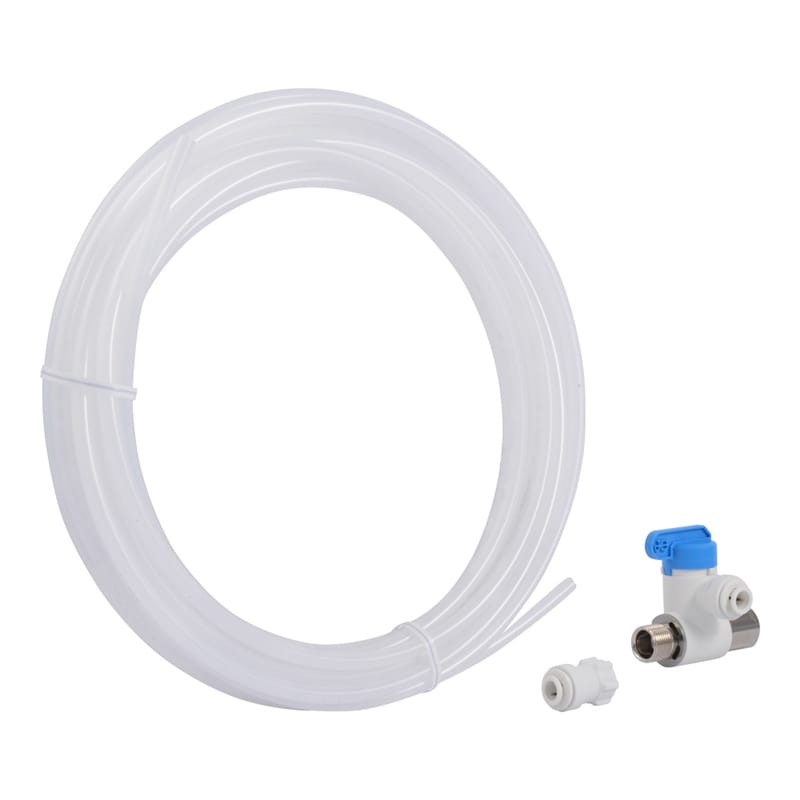 Sharkbite ICE MAKER KIT 1/2 in. Push Fit X 3/4 in. D Push to Fit 10 ft. Plastic Ice Maker Supply Line Kit