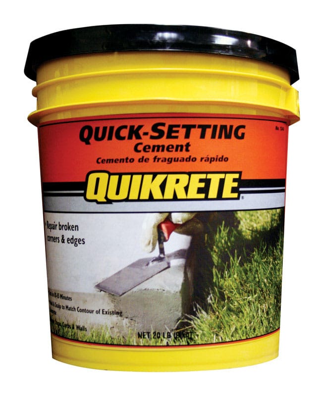 Quikrete 124020 Quick-Setting Cement 20 lb Gray