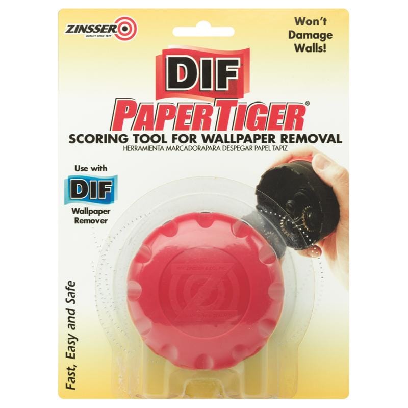 Zinsser 2966 PaperTiger 1 in. W Steel Fixed Single Head Wallcovering Scoring Tool