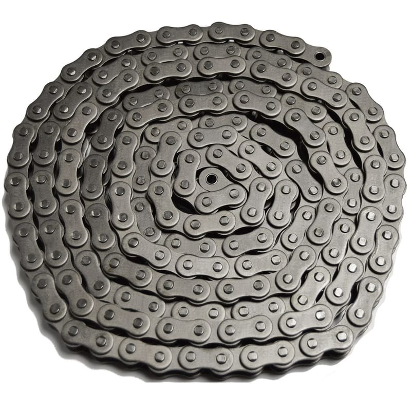 Tru-Pitch TRC40-MD Daido Steel Roller Chain 1/8 in. D X 5/8 in. L No. 40