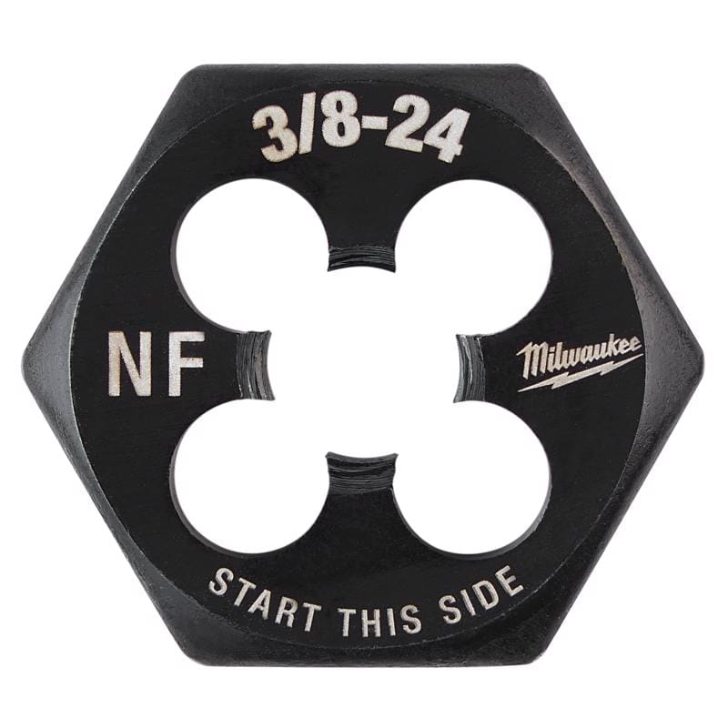 Milwaukee 49-57-5351 SAE 3/8-24 NF 1" Hex Threading Die