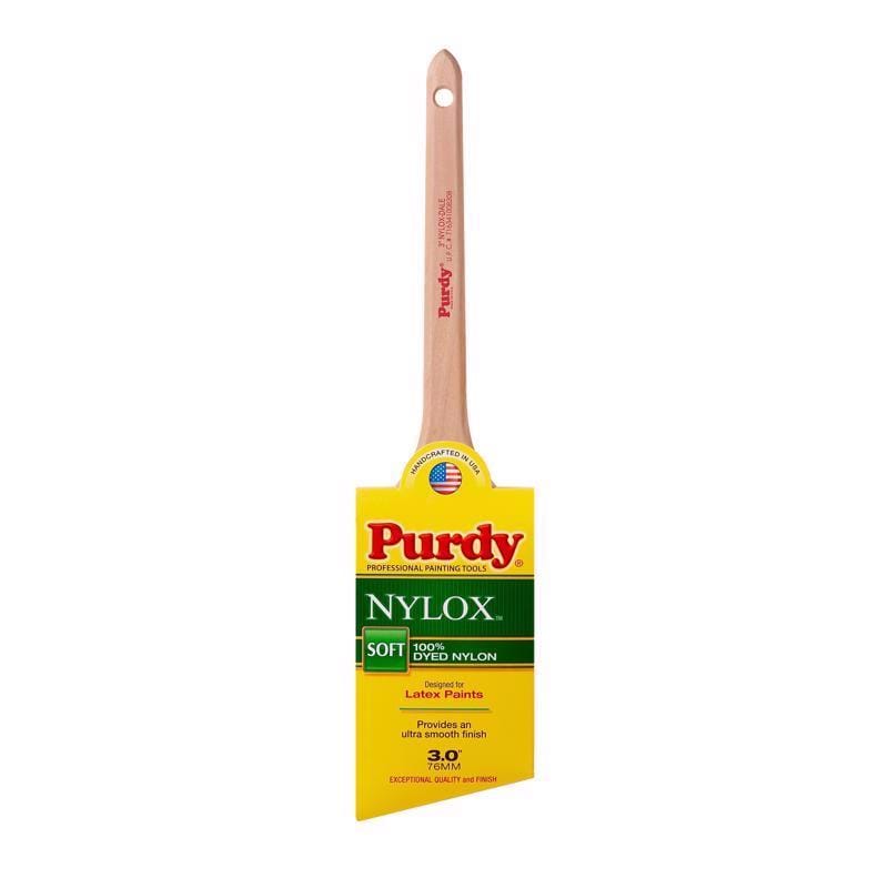 Purdy 144080230 Nylox Dale 3 in. Soft Angle Trim Paint Brush