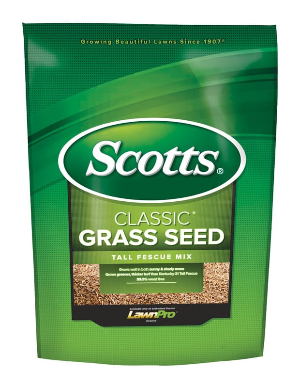 Scotts 17327 Classic Tall Fescue Grass Sun or Shade Grass Seed 20 lb