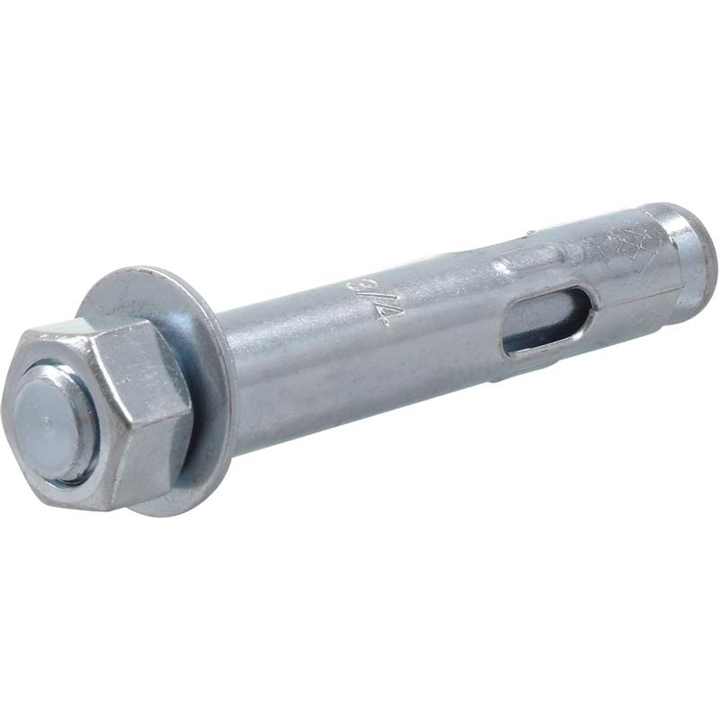 Hillman 370820 3/4 in. D X 4-1/4 in. L Steel Hex Head Sleeve Anchors 5 pk