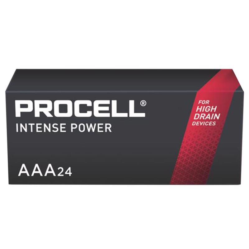 Procell PX2400 Intense Alkaline AAA 1.5 V 1.465 mAh Primary Battery PX2400 24 pk