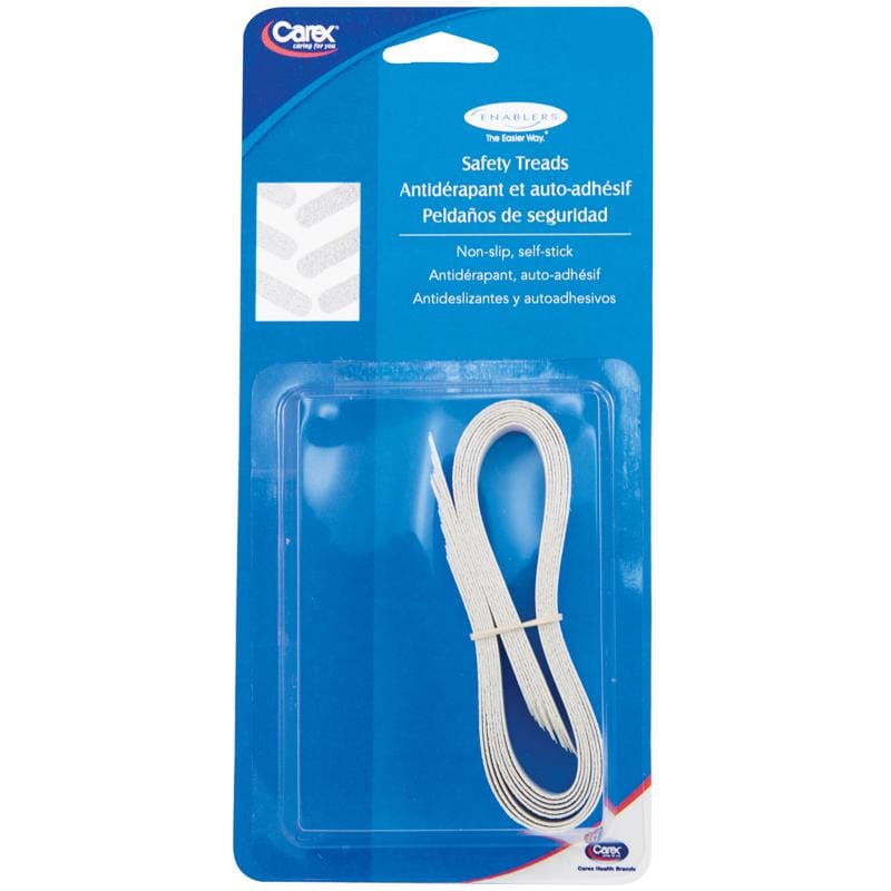Carex Health Brands EN33CRD White Shower and Bath Treads Polyurethane 9.75 in. H