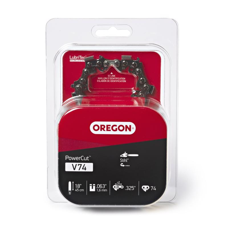Oregon V74 PowerCut V74 18 in. Chainsaw Chain 74 links