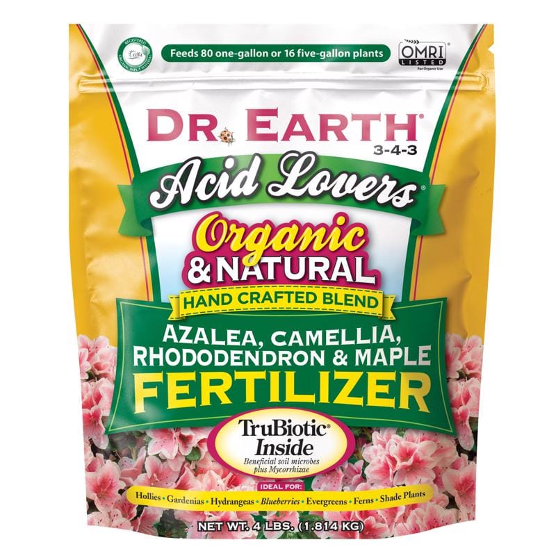 DR EARTH 7398431 ACID LOVERS FERTILIZER 4#