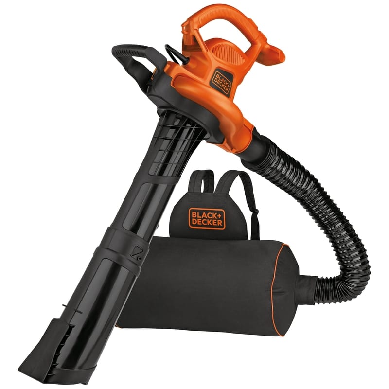 Black+Decker BEBL7000 250 mph 400 CFM Electric Backpack Blower/Mulcher/Vac