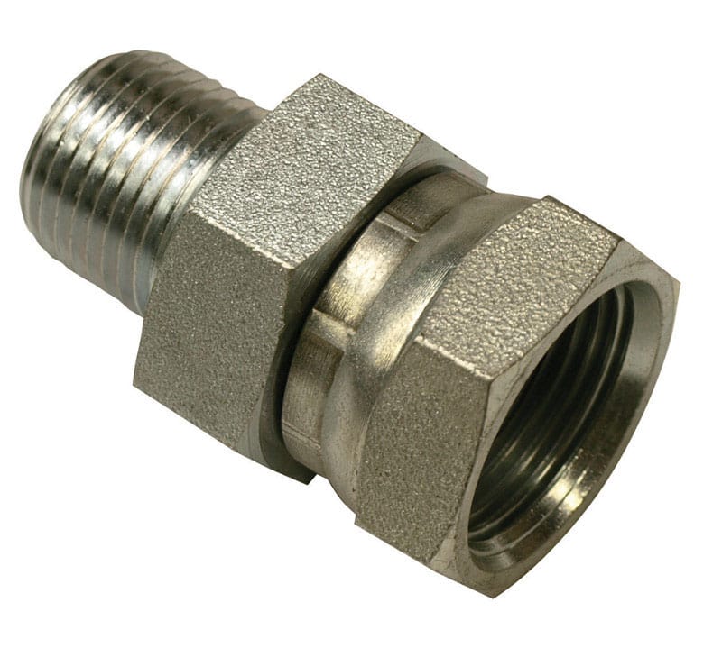 Apache 39004400 Steel 1/2 in. D X 3/4 in. D Hydraulic Adapter 1 pk