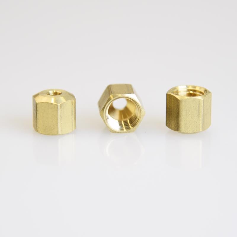 Atc 6JC124901511081 Compression Nut 1/8 in. Yellow Brass 3 pc