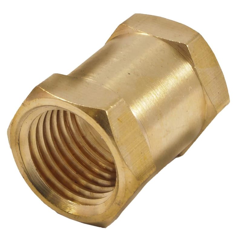 Forney 75532 Brass Coupler 1/4"Fm Npt