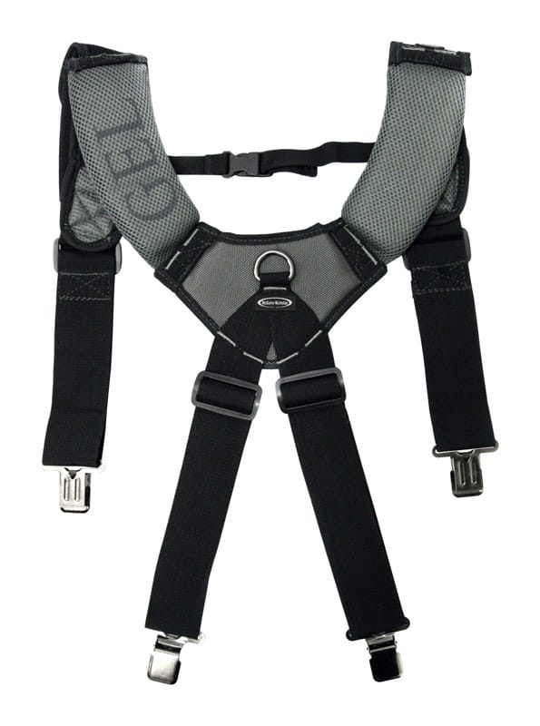 Mcguire-Nicholas BL-30289 19 in. L X 2 in. W Foam Suspenders Black 1 pair