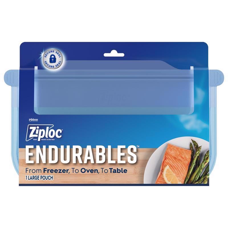 Ziploc 00922 Endurables 64 oz Blue Food Storage Container 1 pk