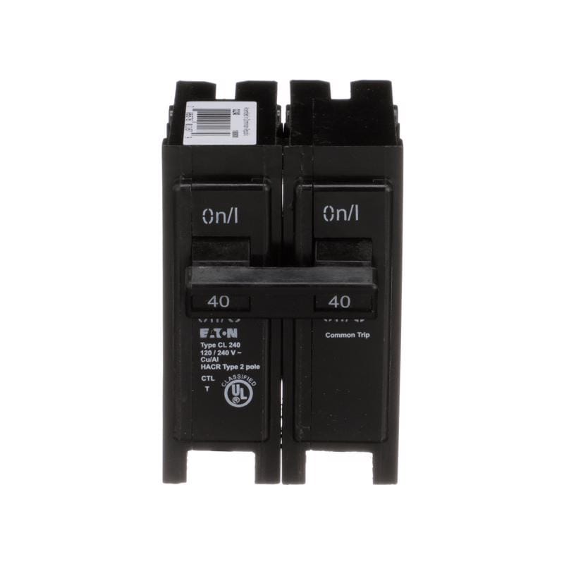 Eaton CL240CS 40 amps Plug In 2-Pole Circuit Breaker