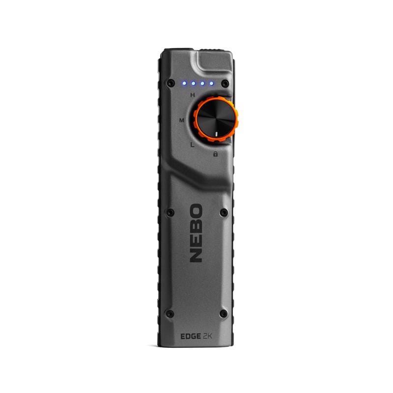 Nebo NEB-POC-0014 Edge 2000 lm Gray LED Rechargeable Tactical Flashlight