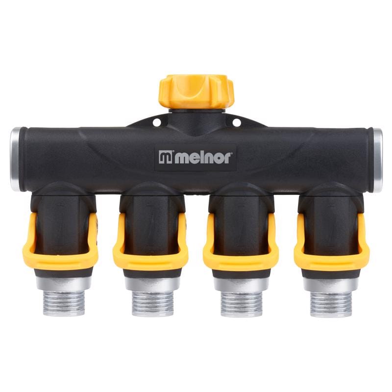 Melnor 357 Metal Threaded 4-Way Shut-off Valve