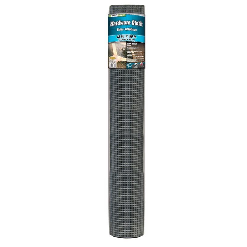 Yardgard 308229B 48 in. H X 50 ft. L Galvanized Steel Hardware Cloth 1/2 in.