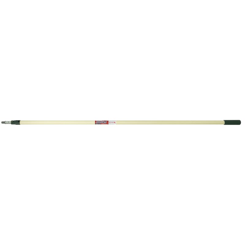 Wooster R056 Sherlock Telescoping 12 ft. L X 1.86 in. D Aluminum/Fiberglass Extension Pole Beige/Green