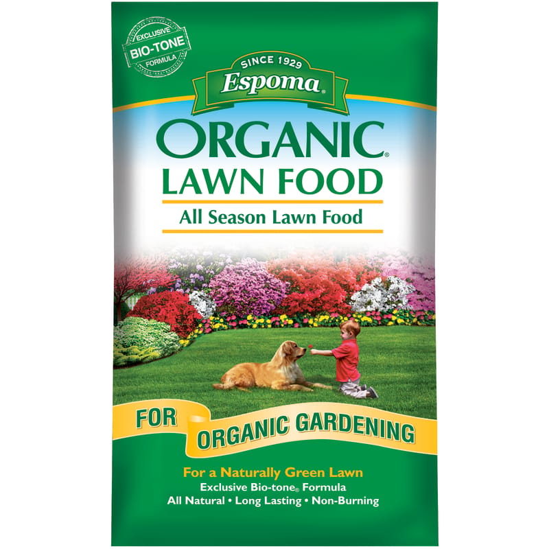 Espoma TTAS28 Organic All-Purpose Lawn Food For All Grasses 5000 sq ft