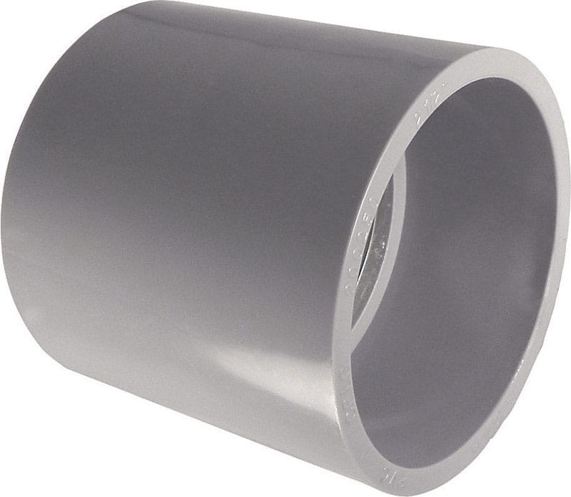 Cantex 6141626C 1-1/4 in. D PVC Electrical Conduit Coupling For PVC 1 pk