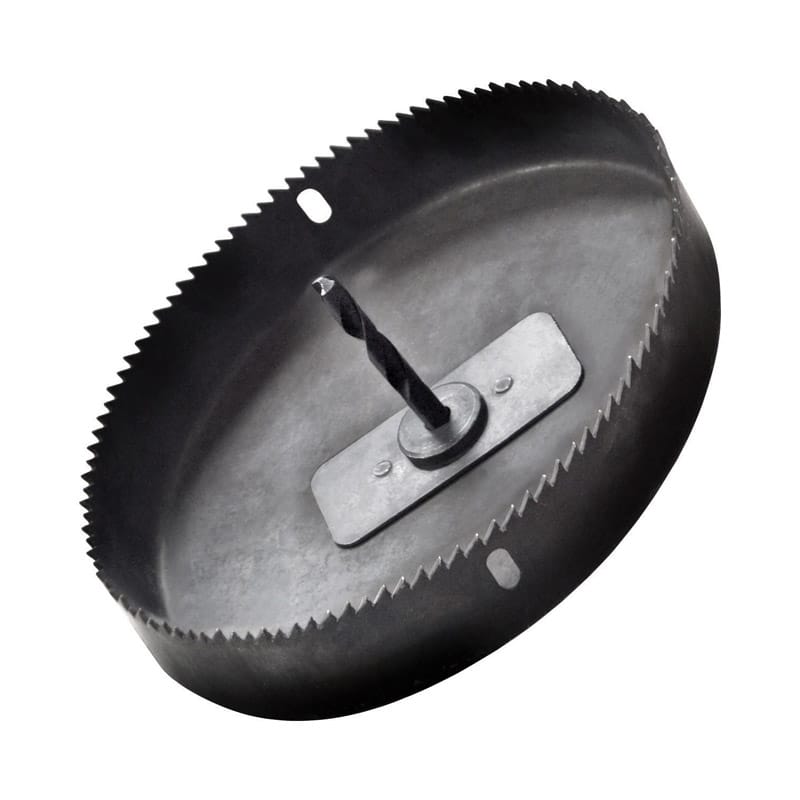 Eazypower 30125 Isomax Corn Hole 6 in. Carbon Steel 8 in. L X 1/4 in. D Hole Saw Arbor Included