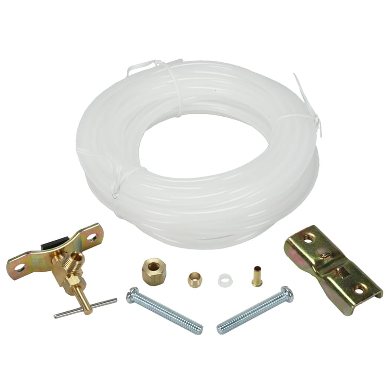 Danco 9D00050512 1/4 in. 25 ft. Brass Ice Maker Supply Line Kit