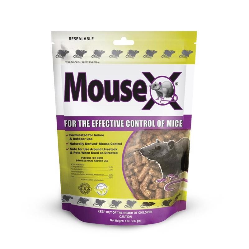Mousex 620200-6D Non-Toxic Bait Pellets For Mice 8 oz 1 pk
