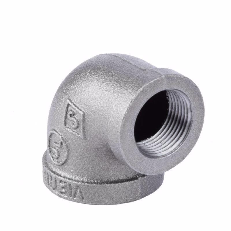 STZ Industries 310RE-134 1 in. FIP each X 3/4 in. D FIP Black Malleable Iron Reducing Elbow