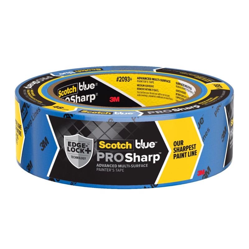Scotchblue 2093+-48EC Prosharp 1.88 in. W X 45 yd L Blue Medium Strength Painter's Tape 1 pk