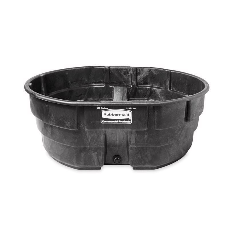 Rubbermaid 424700BLA 300 gal Stock Tank For Livestock
