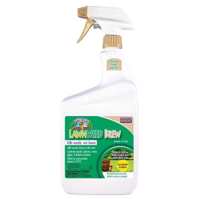Bonide 2610 Captain Jack's Lawnweed Brew Weed Killer RTU Liquid 32 oz