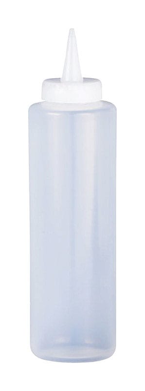 Harold Import 43163 Clear Plastic Squeeze Bottle 12 oz