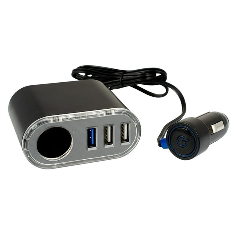 Goxt 10941 12 V Black Quad Charger 1 pk