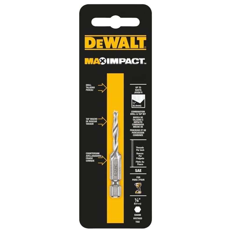 Dewalt DWADT832 SAE 8-32 Drill and Tap Bit