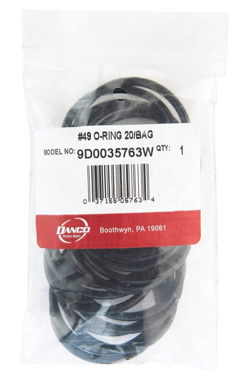 Danco 35763W 1-7/8 in. D X 1-5/8 in. D #49 Rubber O-Ring 1 pk