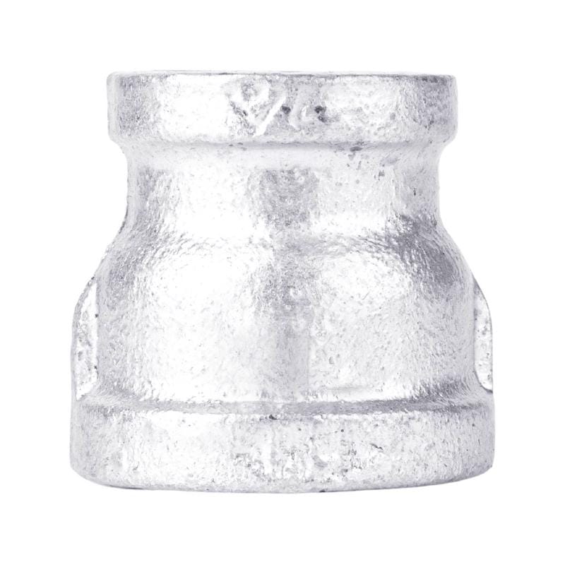 STZ Industries 311RC-1121 1-1/2 in. FIP each X 1 in. D FIP Galvanized Malleable Iron Reducing Coupling